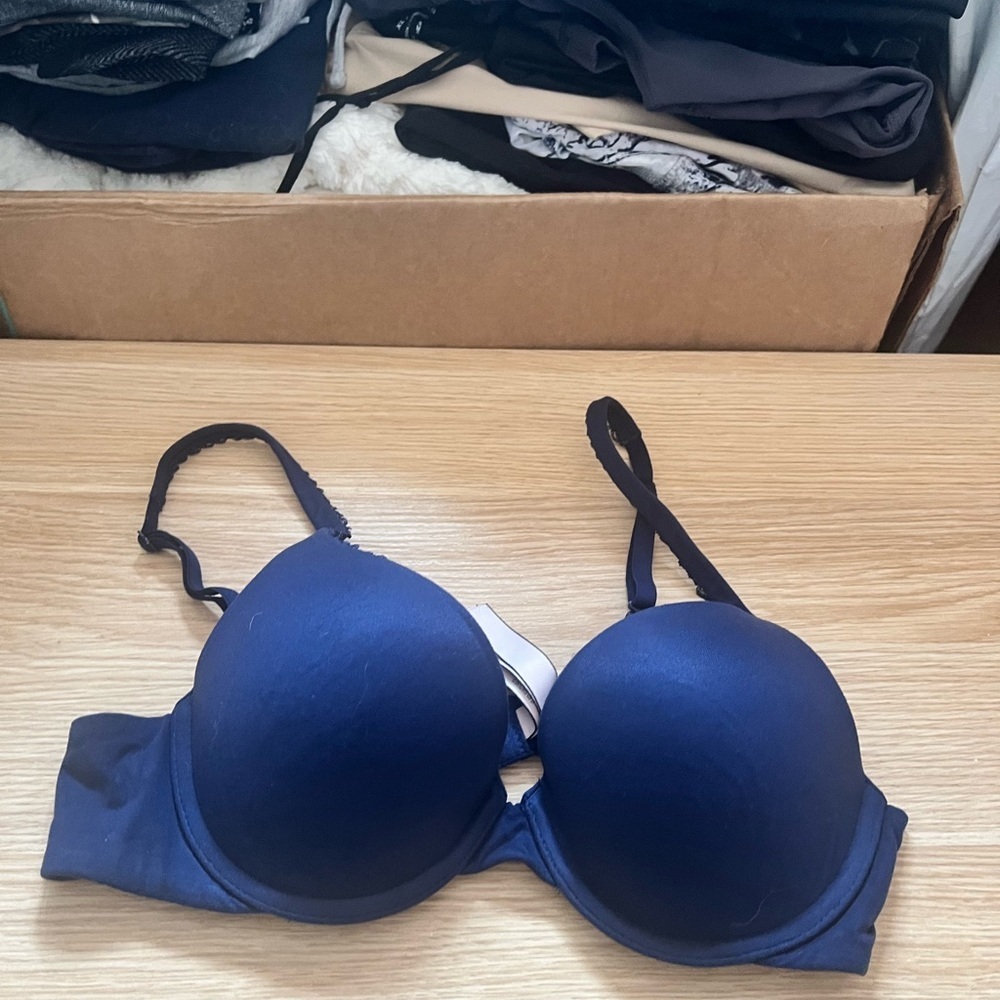VS | Pink - Perfect Shape Navy Blue Bra